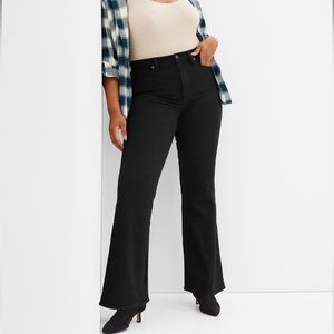 GAP High Rise Stretch Flare Jeans